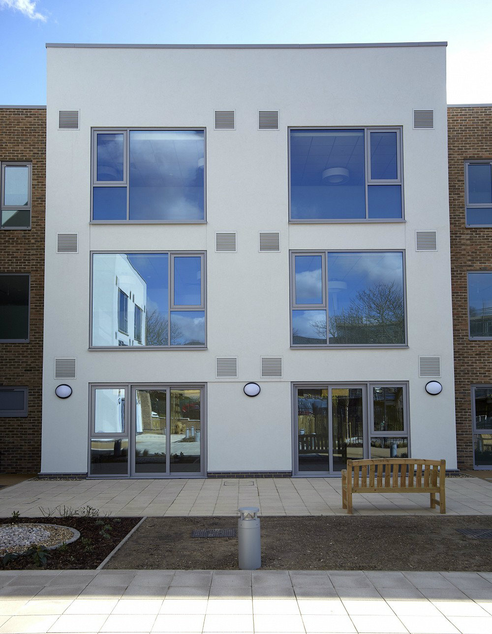 Commercial windows and sliding doors on care home in London