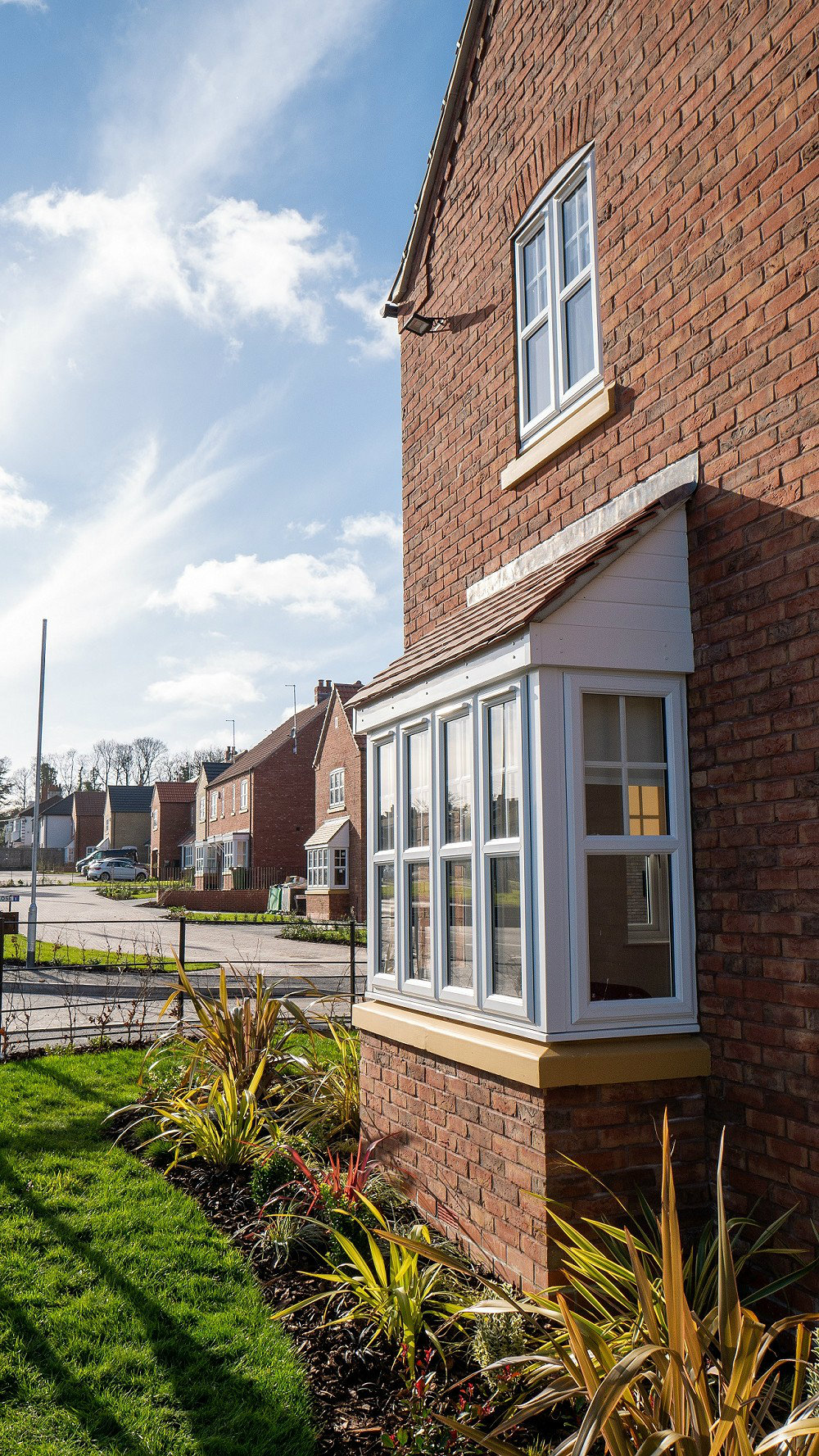 UPVC window on newbuild property