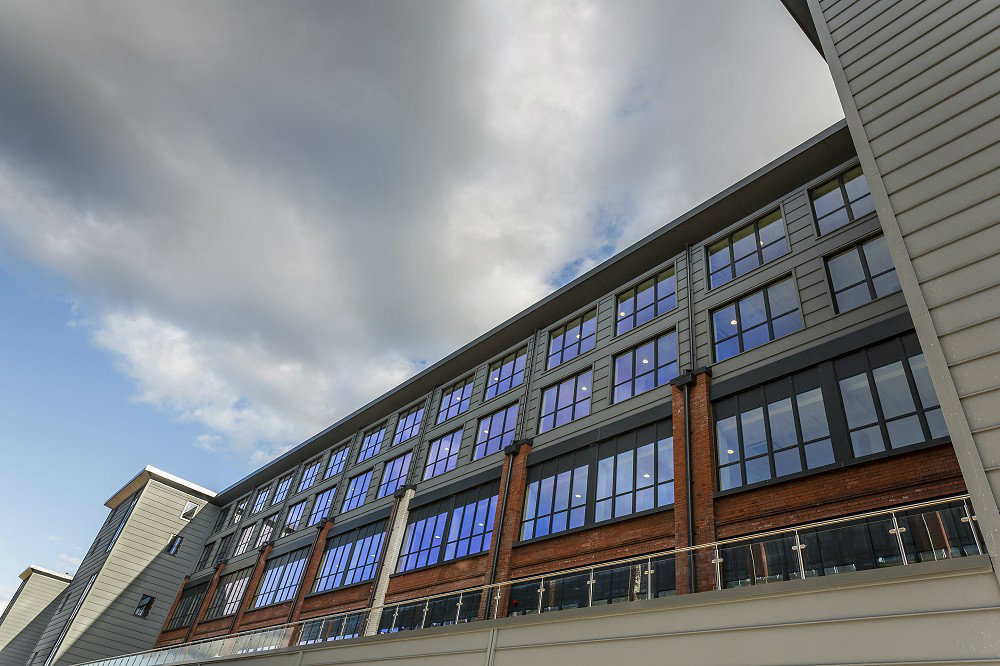 Commercial windows and doors fitted at a care home development