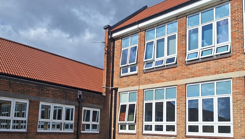 EYG Commercial proves top of the class with summer installations of hundreds of new windows and doors at seven Yorkshire schools