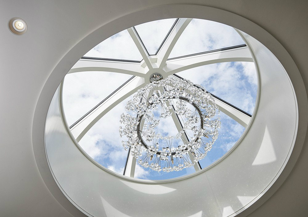 Stunning roof light on prestigious housing development